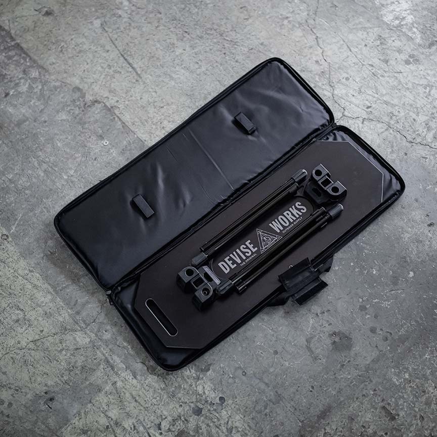 DEVISE DECK ブラック紋章 | DEVISE WORKS | キャンプ用品