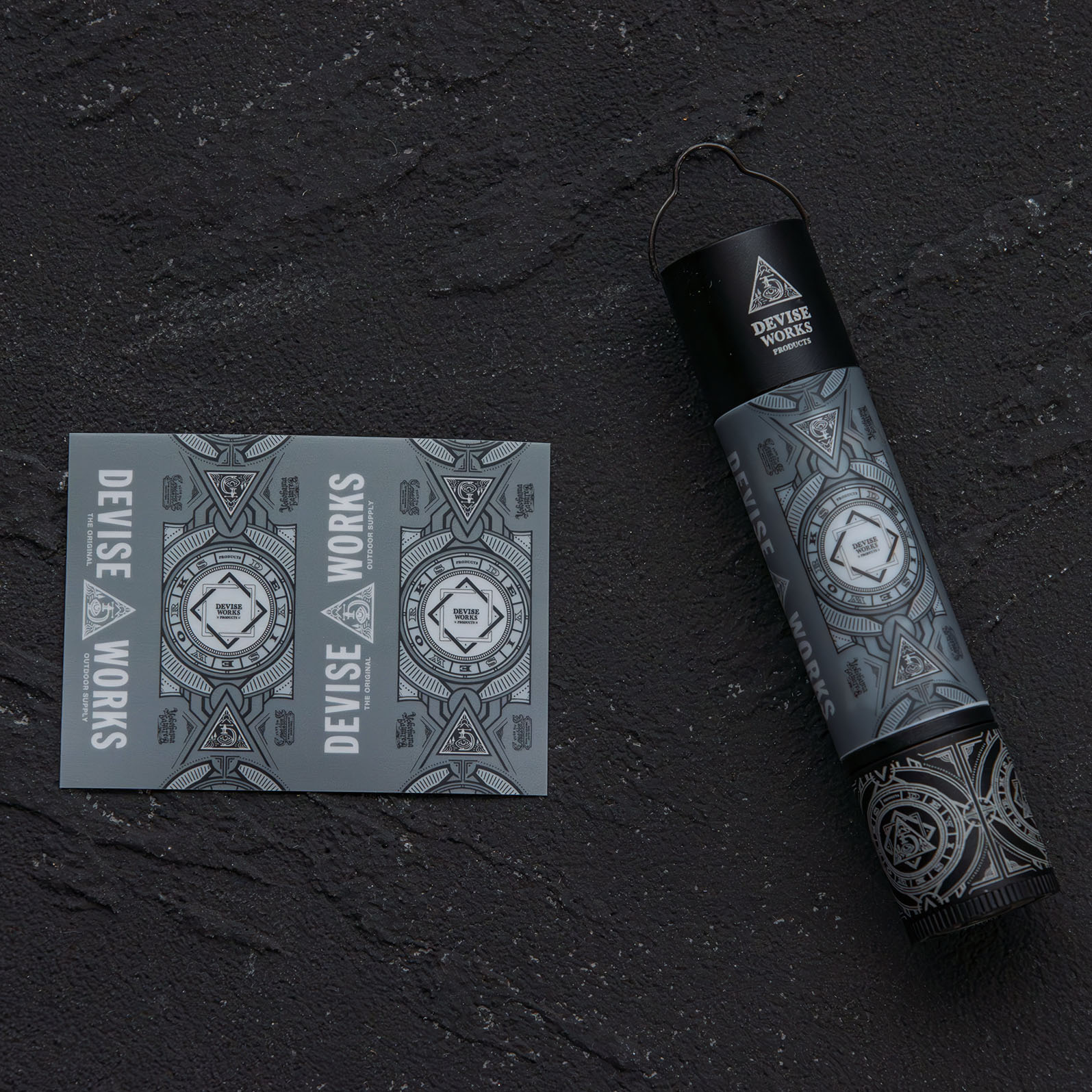 2024 SUKEステッカー ライトグレー MINIMA LIGHT専用 | DEVISE WORKS