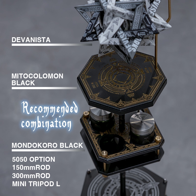 MITOCOLOMON BLK(金インク） | DEVISE WORKS | キャンプ用品