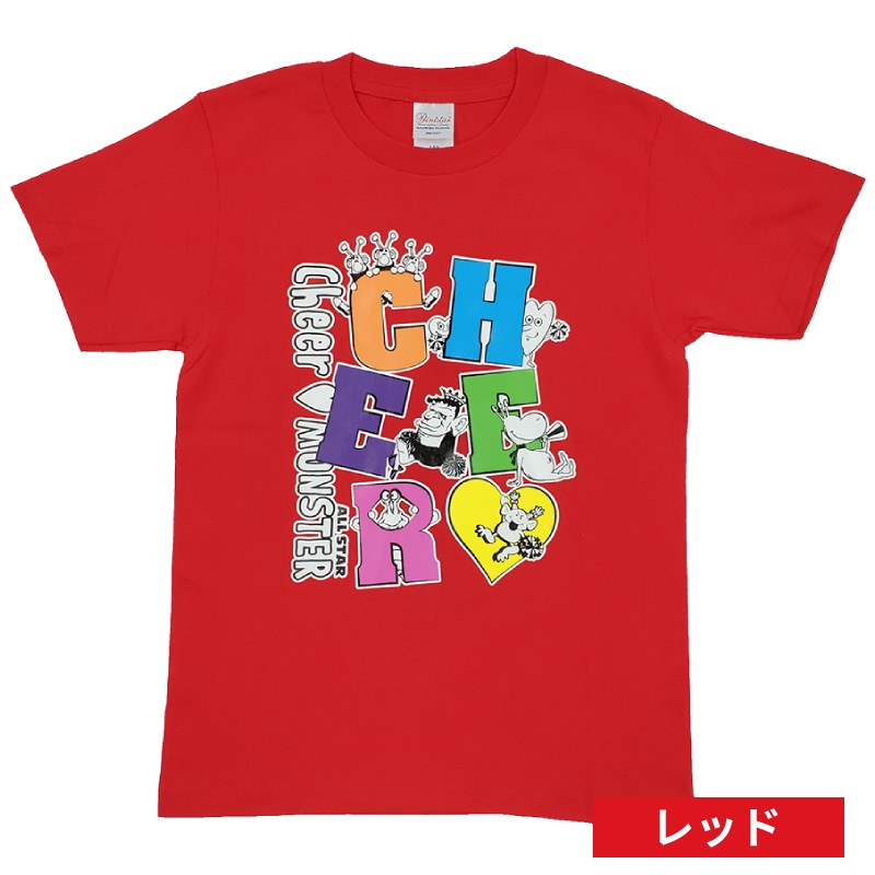 子供チアTシャツ Monster Allstar | Tシャツ | チアTシャツ・チアパン