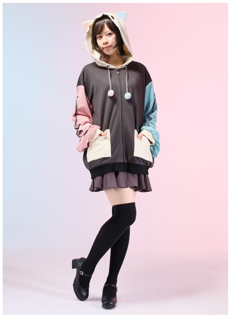 コラボ Vのみけおうちゃんとお揃いフード付きパーカー ｜ Favorite