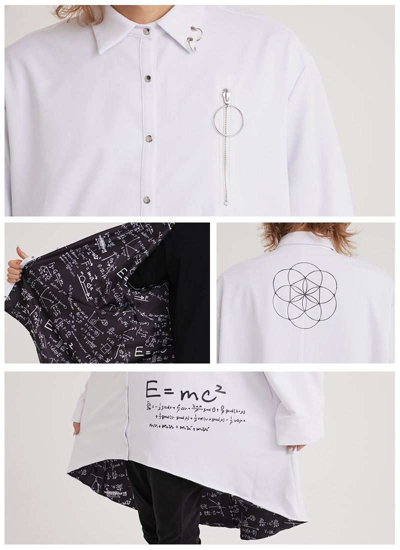 数式ロングジャケットシャツ ｜ Favorite