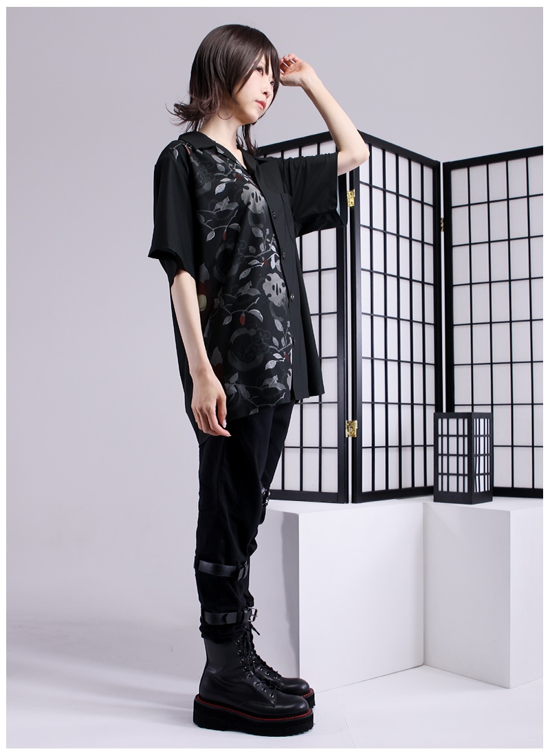 和柄アシンメトリーシャツ ｜ Favoriteオリジナル