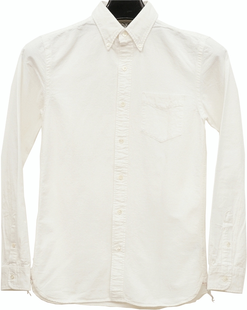 ダブルアールエル) RRL セルビッジ コットン オックスフォード シャツ