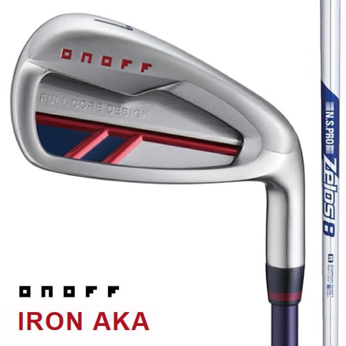 保証書無し商品 グローブライド 2020年 ONOFF AKA オノフ アイアン 赤