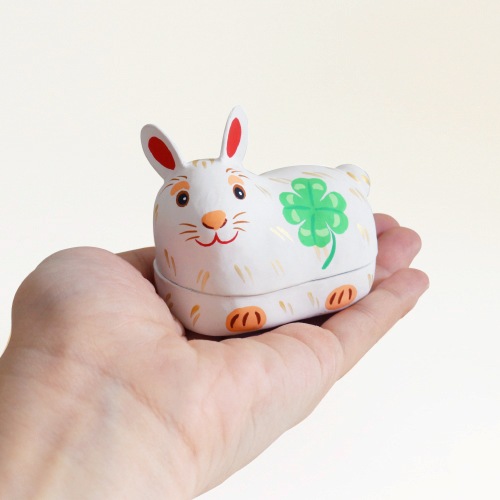 高松張子 干支筥 うさぎ | 住,郷土玩具・人形,張子・つまみ人形 | IKUNAS