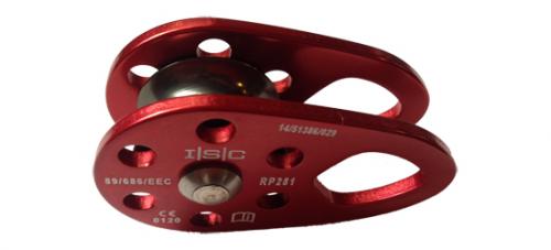 ISC プーリー ブラック(ロープレンチ用) | TREE CLIMBING WORLD