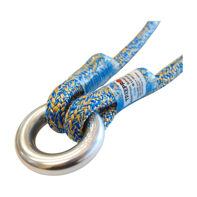 TREEPRO 小アルミリングプルージック2 Φ10mm Aqua 76cm | TREE