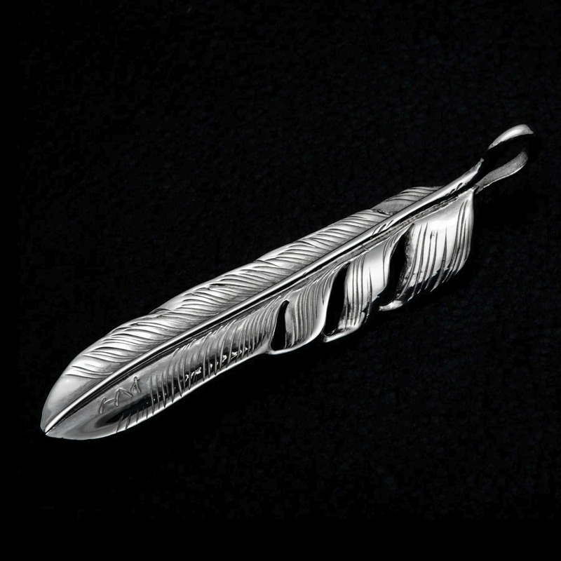 モーター MOTOR FEATHER PENDANT フェザーペンダント ネックレス 0804O