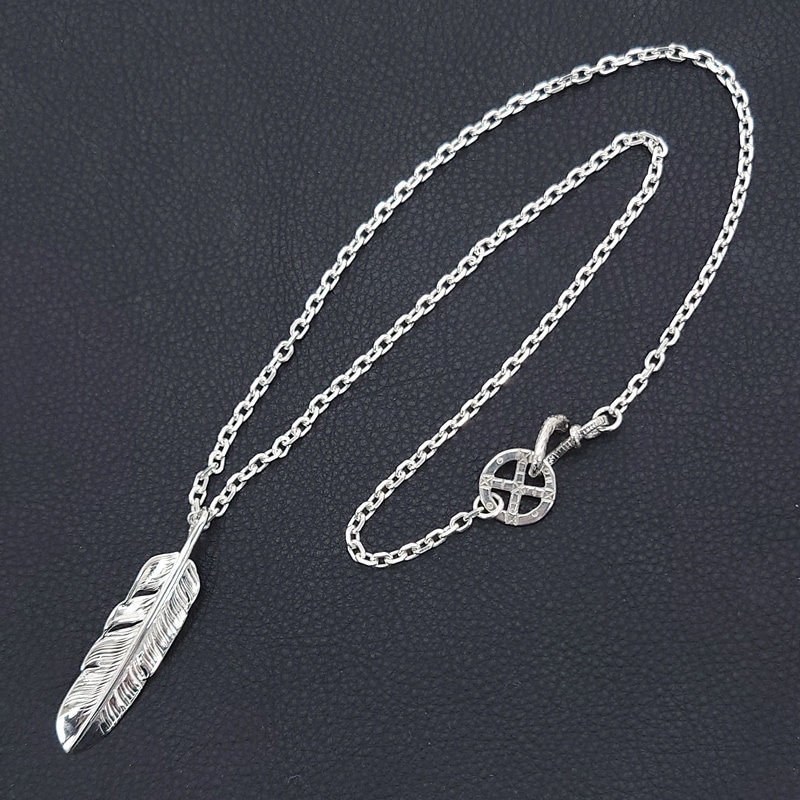 モーター MOTOR FEATHER PENDANT フェザーペンダント ネックレス 2506B