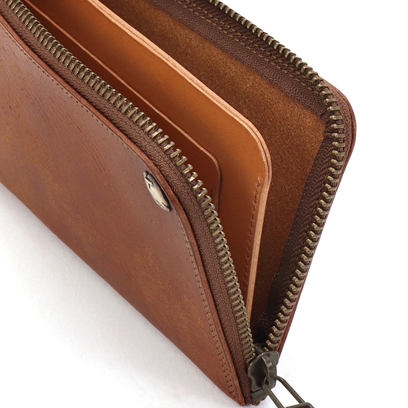 モト MOTO L ZIP LONG WALLET Lジップロングウォレット L字ファスナー