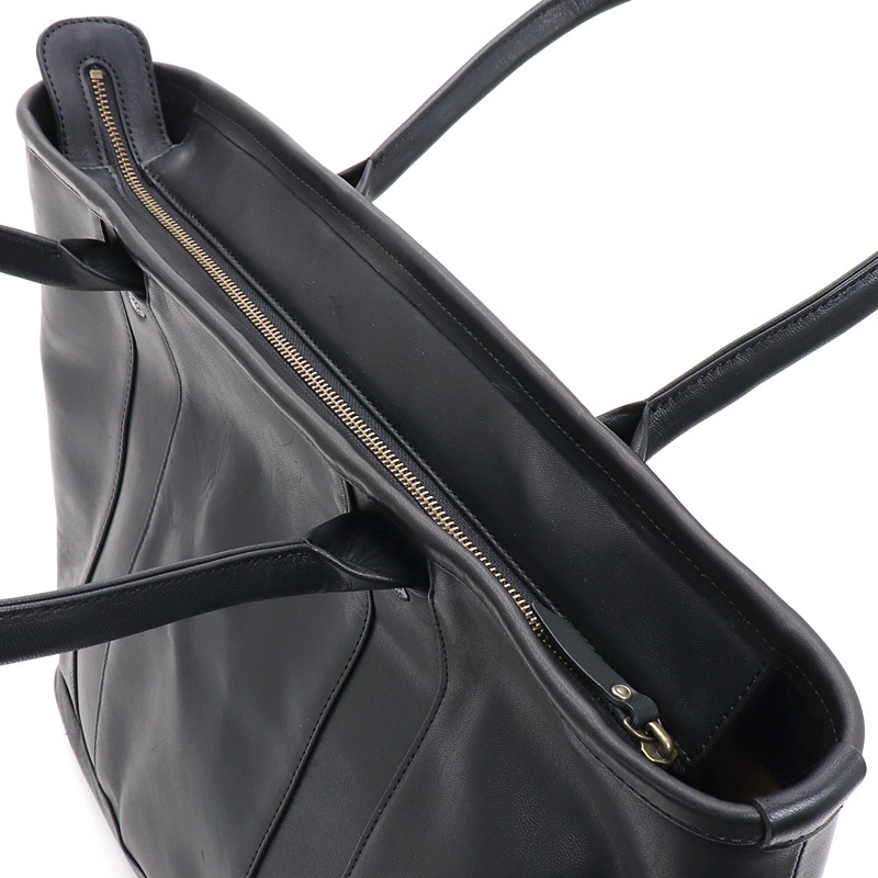 モト MOTO ホースレザージップトートバッグ HORSE LEATHER ZIP TOTE