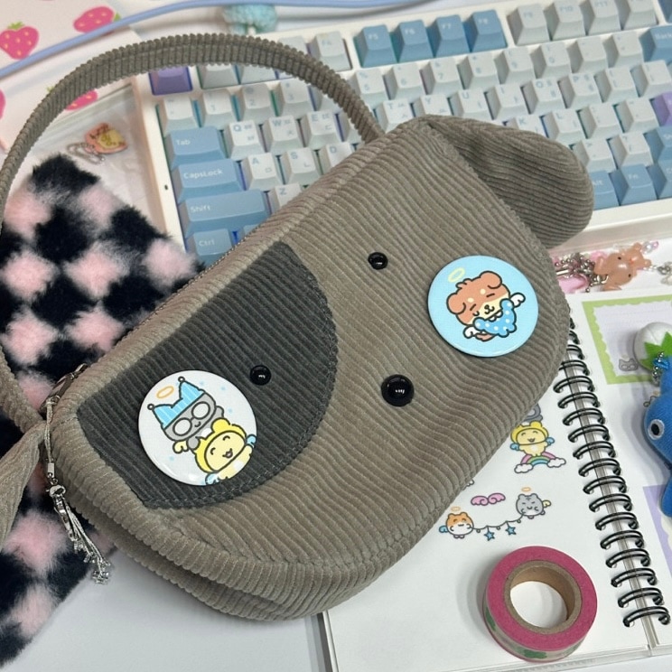 heeheeclub] 缶バッジセット - 2types | CATEGORY,STATIONARY,etc