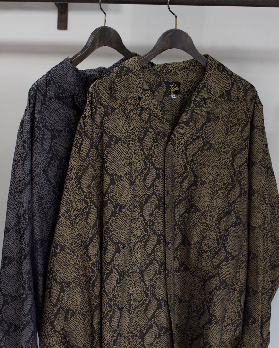 One Up Shirt - PE/C Jacquard Cloth - A-Paisley , NEEDLES