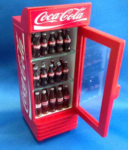 世界のミニチュアコレクション 1/12スケール コカコーラ販売機
