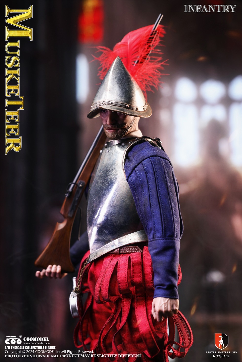 COOMODEL 1/6 帝国シリーズ スパニッシュ コンキスタドール マスケット