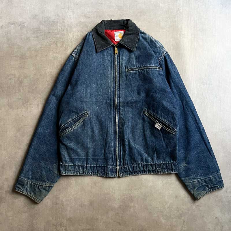 80'S CARHARTT 100 YEARS Denim Detroit Jacket Made in USA 80年代