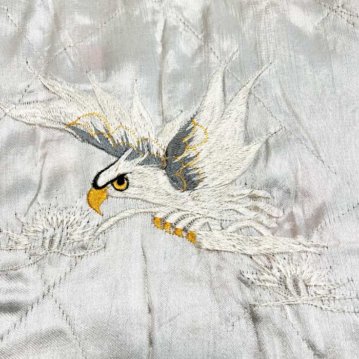 Vintage 50's Japanese Reversible Souvenir Jacket Tiger