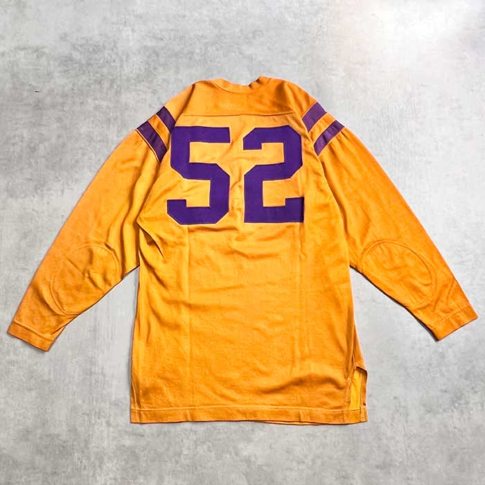 VINTAGE 60'S RUSSELL SOUTHERN FOOTBALL T-SHIRTS MUSTARD/40