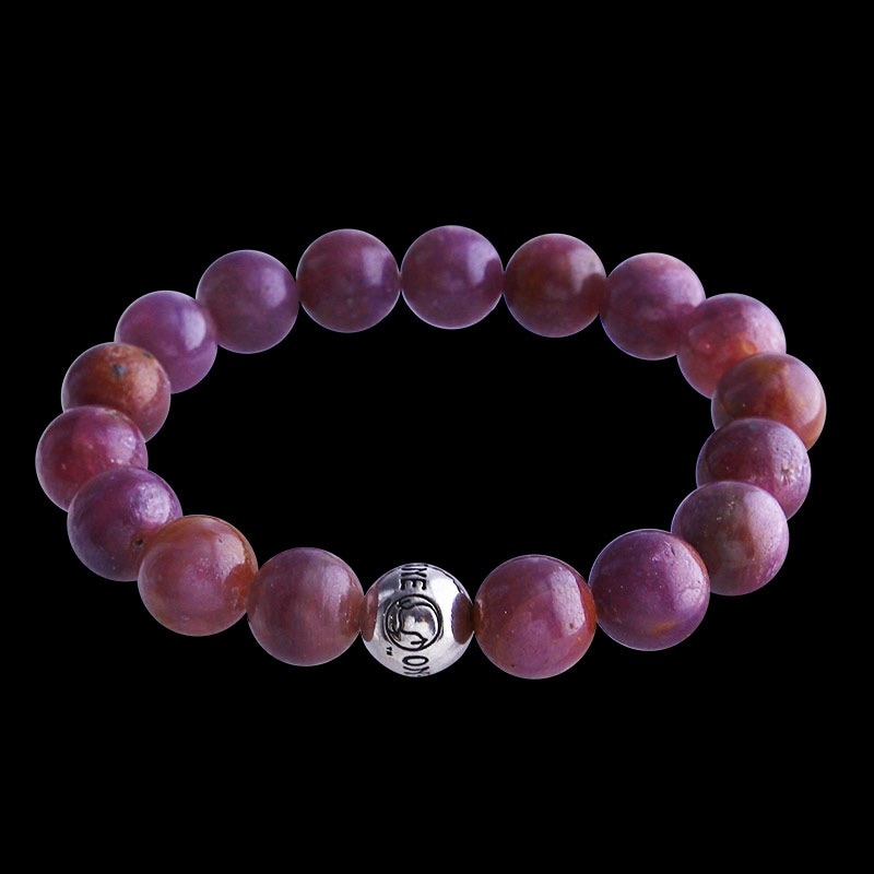 ロンワンズ ロゴ ビード シャイニーオニキス (10mm) ブレスレット