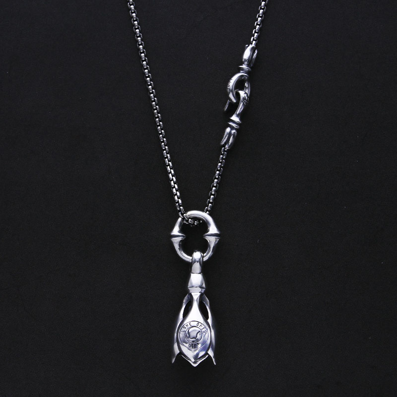 ティアー ベル ペンダント＆キス アンド フロー ボックス チェーン