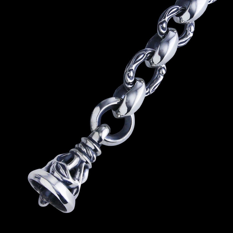 ヘロン ウィズ 1クレーンベル (M) ブレスレット (レナードカムホート