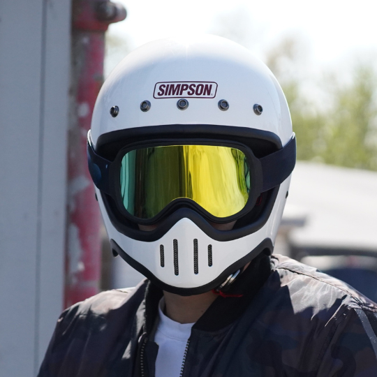 SIMPSON M50 ホワイト | SIMPSONヘルメット公認オンラインストア