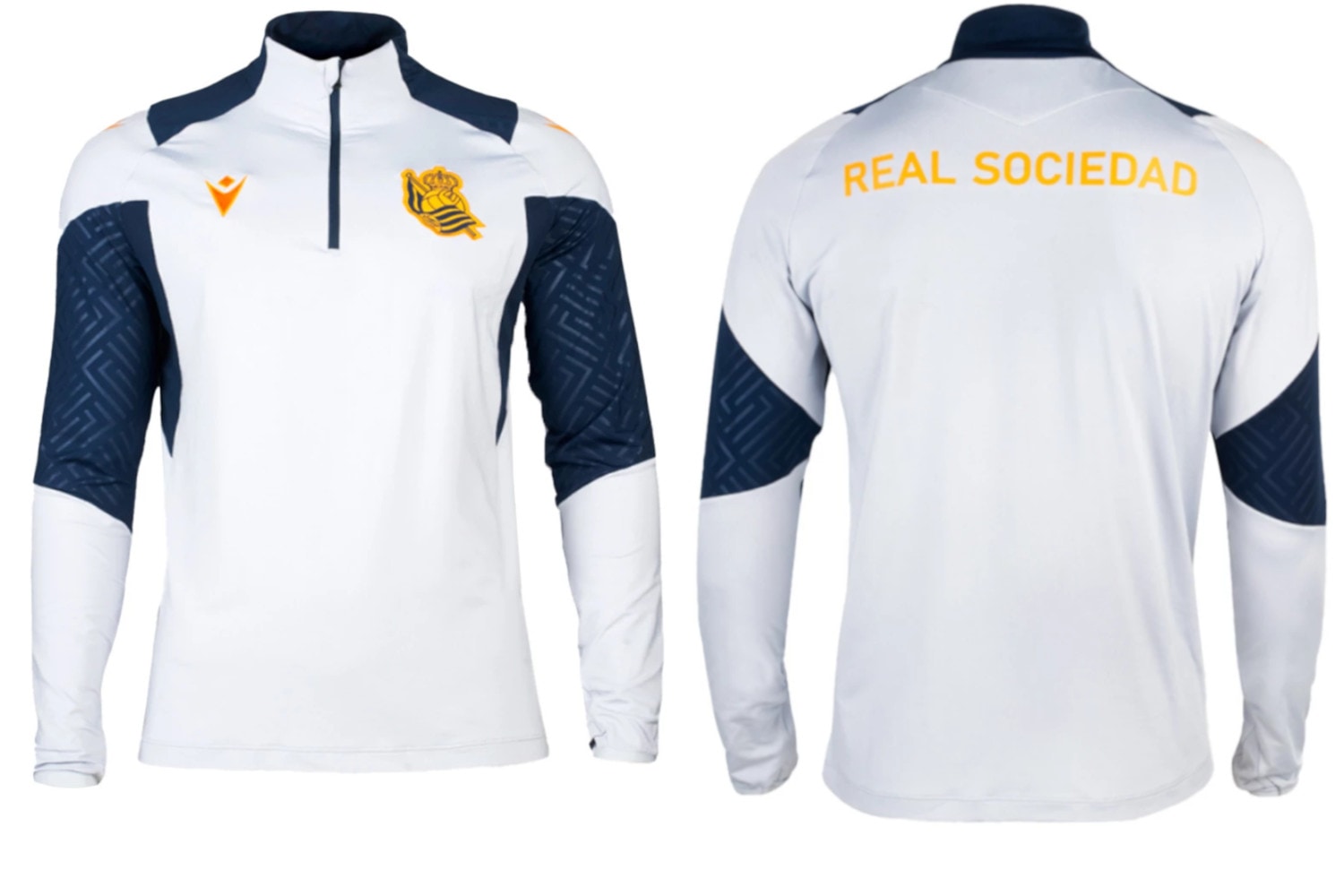 世界市場独占！23/24 レアル・ソシエダ オフィシャル1/4ジップ