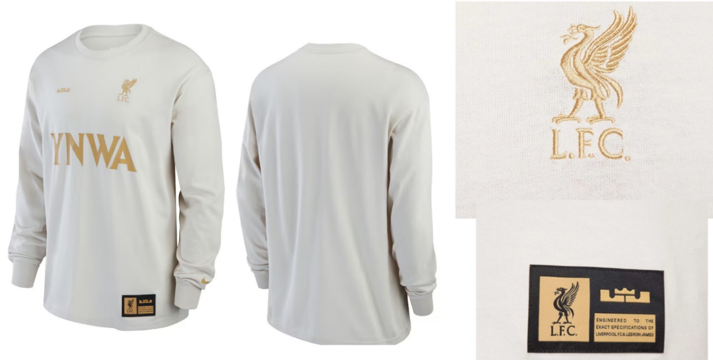 世界市場独占！23/24後期・2024年 リヴァプールxレブロンジェームズ