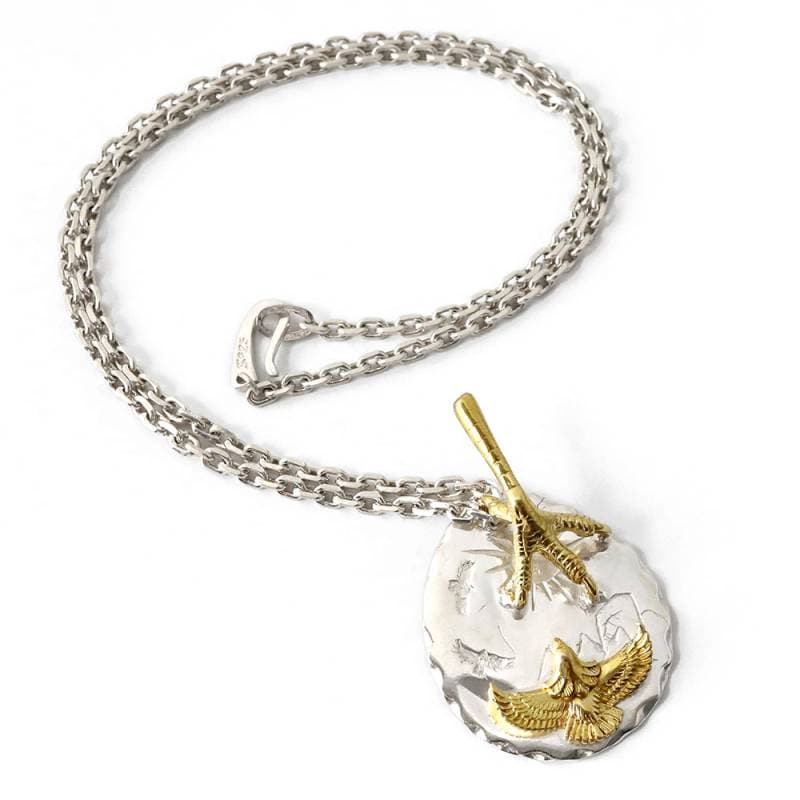 925 イーグル タタキネックレス [ns142] | ネックレス,シルバー925