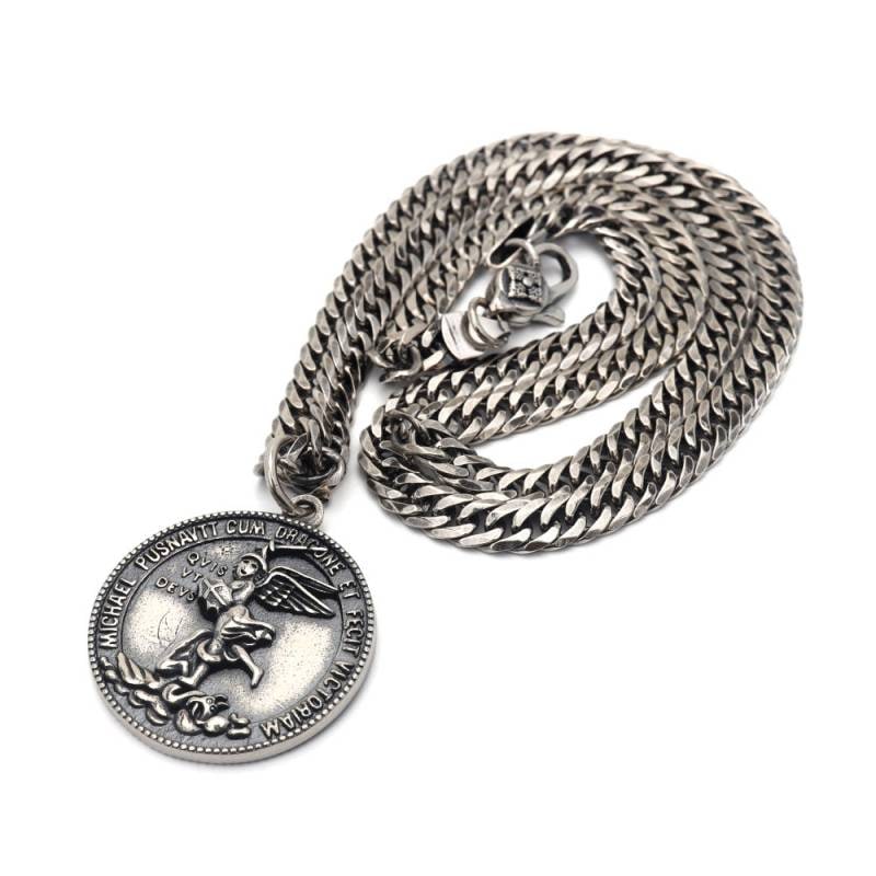 S925 コイン ダブル喜平ネックレス [ns068] | スタイルで探す,ゴシック