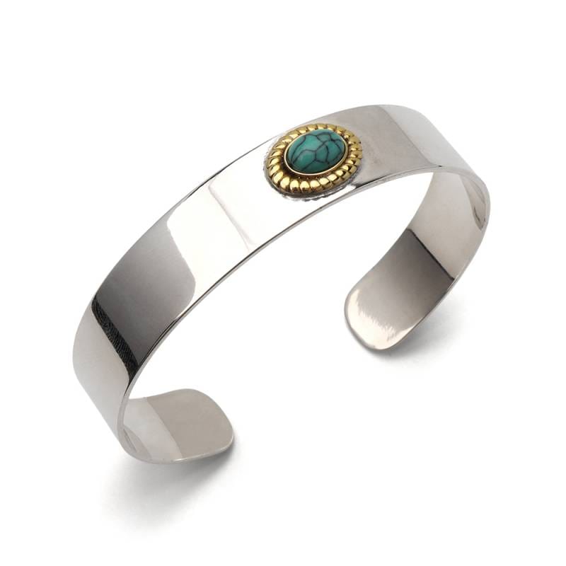 シルバー925 ターコイズバングル [bs207] | スタイルで探す,シンプル