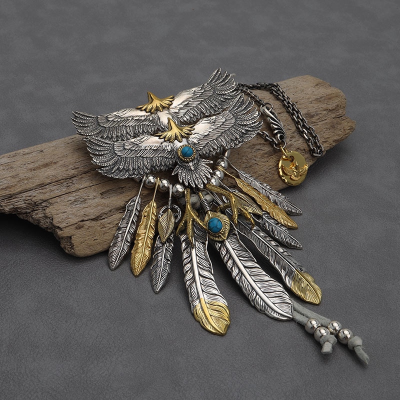 10金製ピンバッジイーグルフォーエバーforever