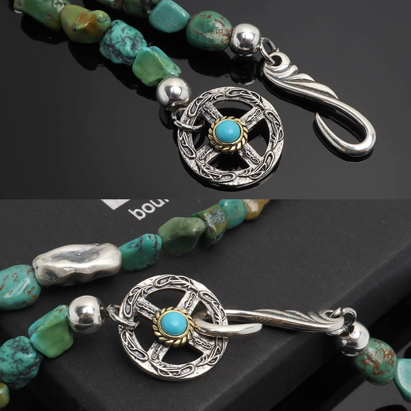 BFF 925 フェザーネックレス ターコイズ [bffns046] | イーグル