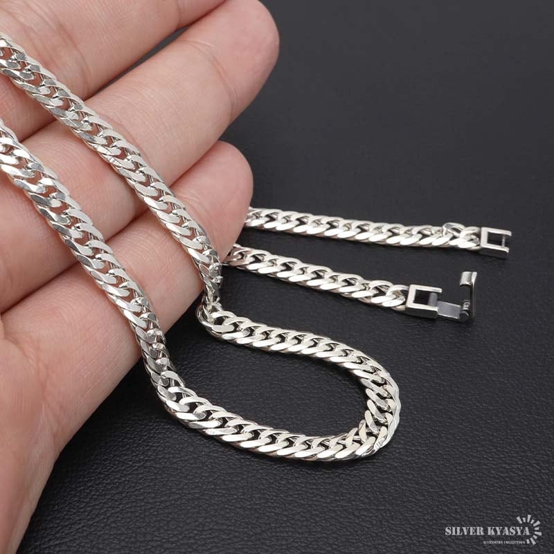 シルバー925 ダブル喜平ネックレス [ns225] | ネックレス,シルバー925