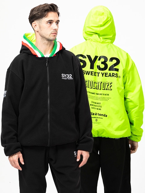 REVERSIBLE FLEECE ZIP HOODIE | SPECIAL | 【公式】SY32 by SWEET