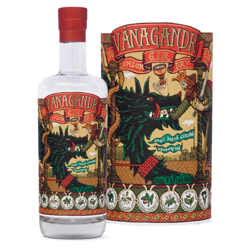 ヴァナガンドル＞ロンドン・ドライ・ジン43°700ml＞VANAGANDR 700ml