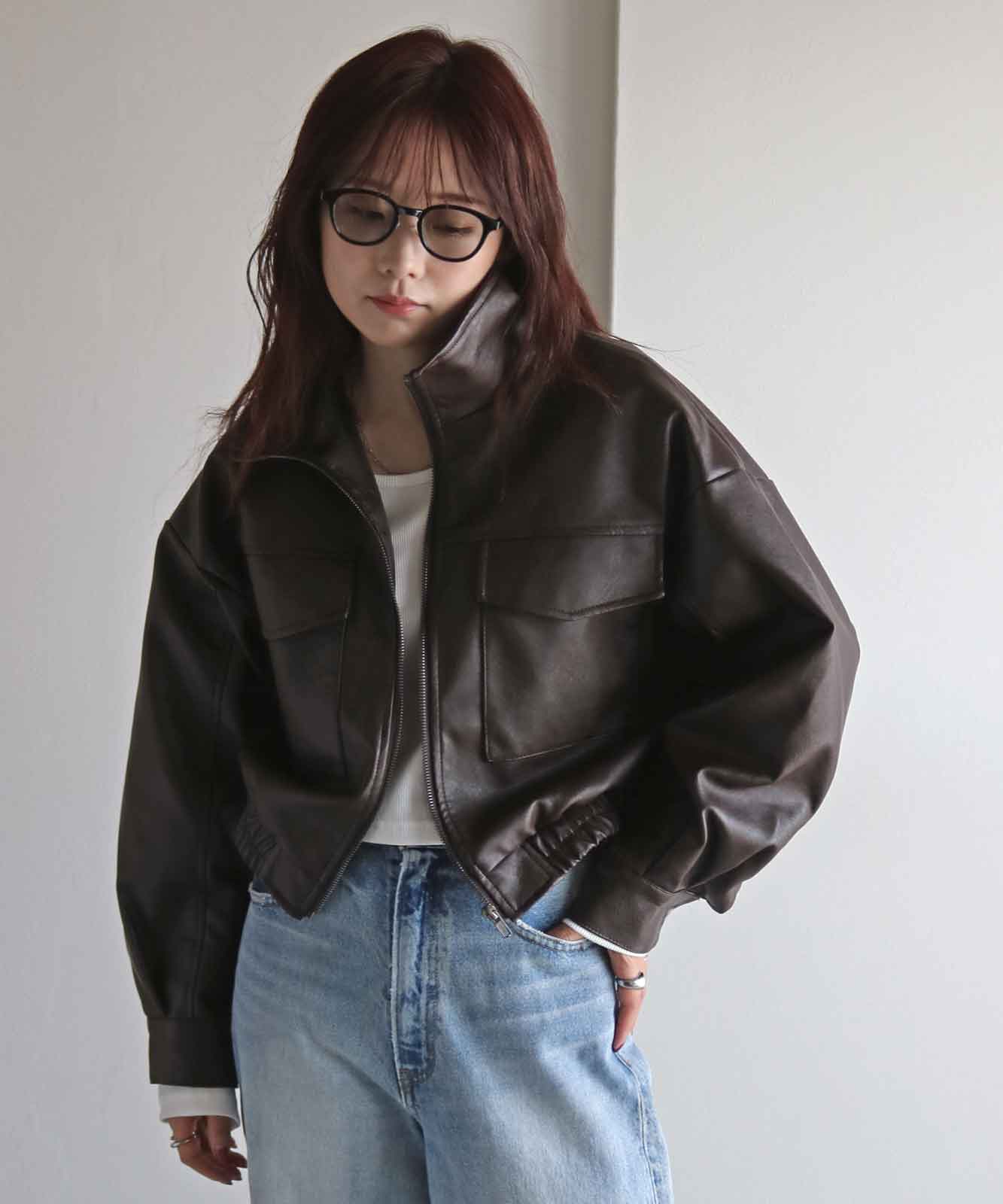 20%OFF】ヴィンテージPUレザージャケット | OUTER | Studio Apartment