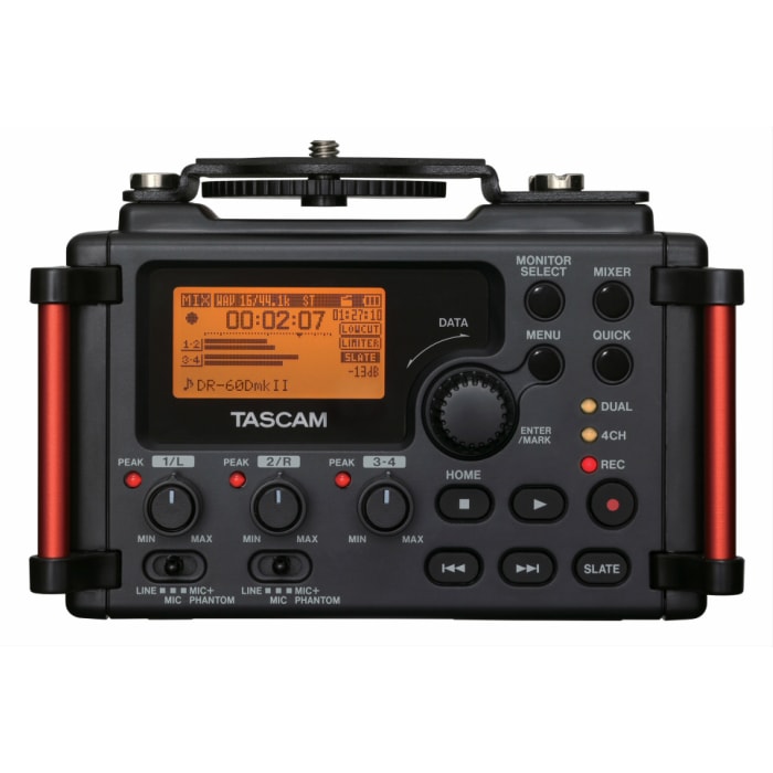DR-60DMKII カメラ用リニアPCMレコーダー/ミキサー TASCAM