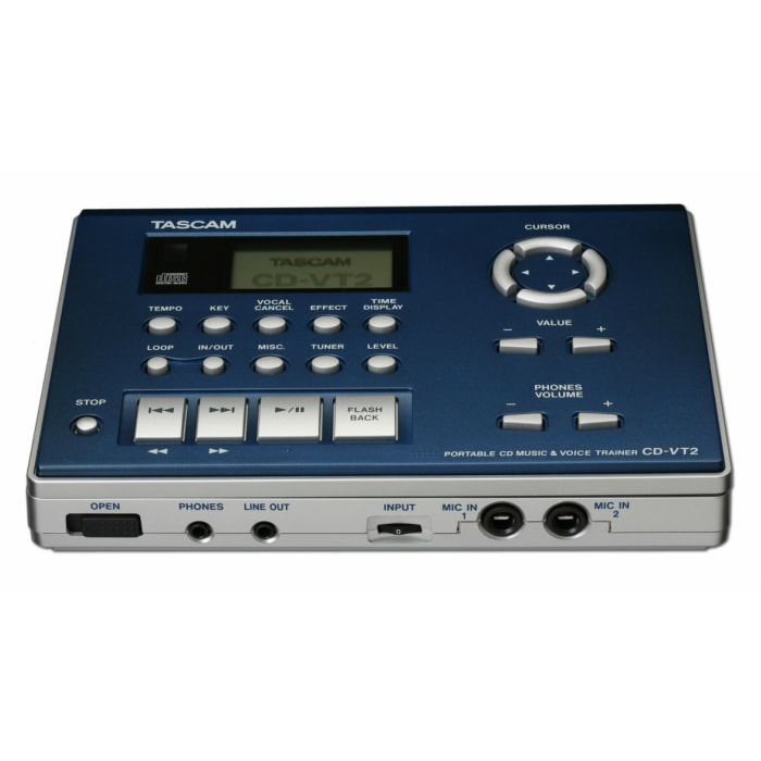 数量限定！ACアダプタープレゼント中！ TASCAM CD-VT2 Portable CD