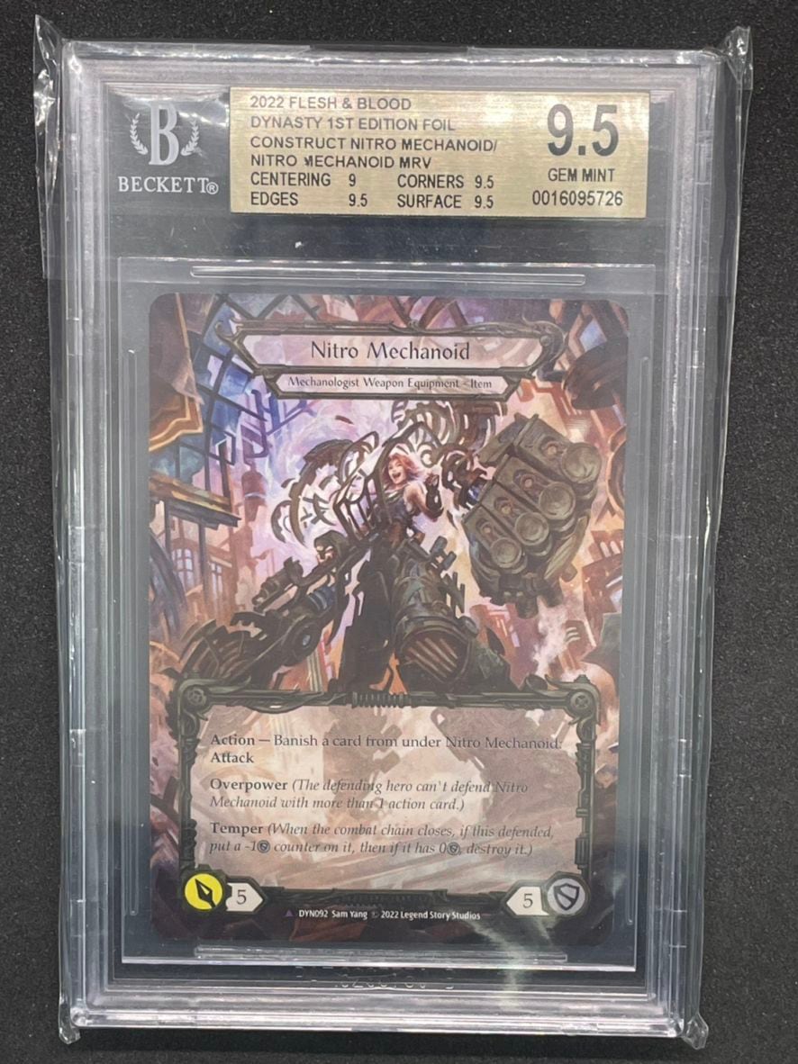 BGS9.5】【EN】《Cold Foil》[Mechanologist] Construct Nitro