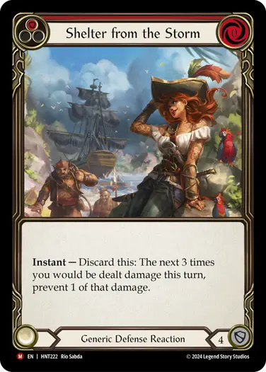 EN】[Generic] Shelter from the Storm/嵐からの避難 (赤)「M