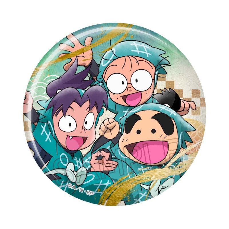 忍たま乱太郎 箔押し缶バッジ 山田利吉 | 忍たま乱太郎 | ツインクル