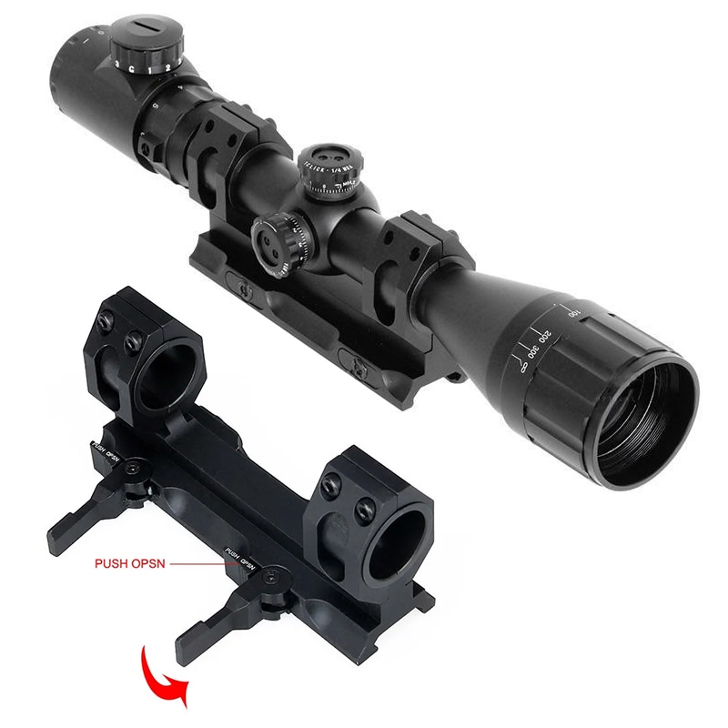 American Defense Scout Sタイプ マウントリング(1inch/30mm) | All