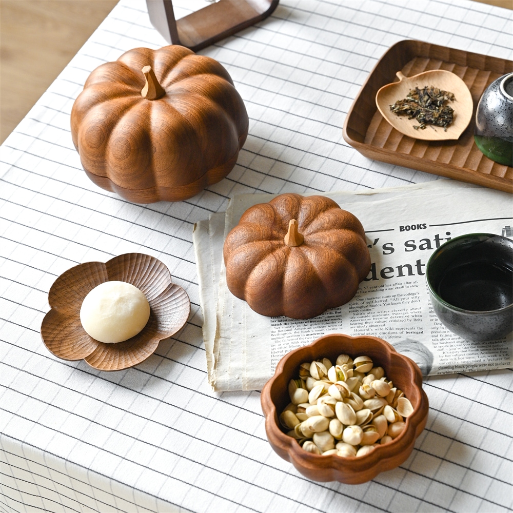 小物入れ・卓上収納ボックス カボチャ