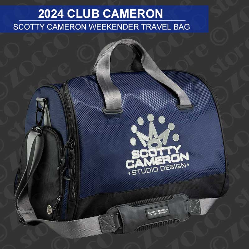 2024 クラブキャメロン ボストンバッグ スコッティキャメロン 2024