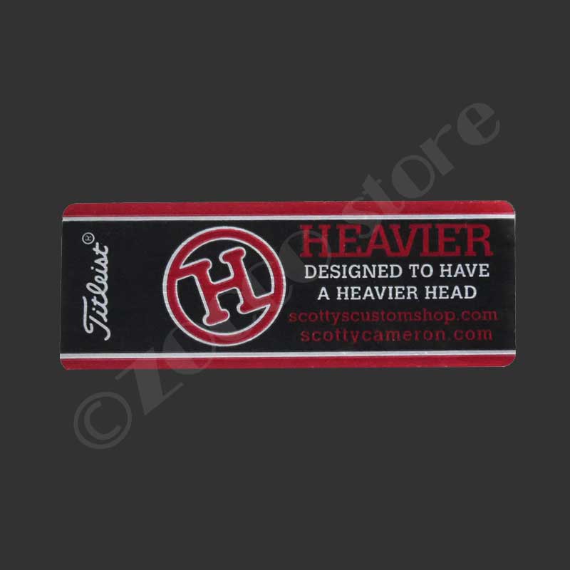 ヘビーカスタム限定】ヘビーカスタム シャフトバンド スコッティ