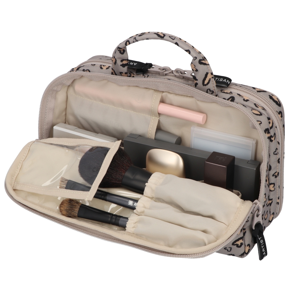 大きめサイズのスロープシェイプ・ポーチ ミス・パンテール 5WP-MN120