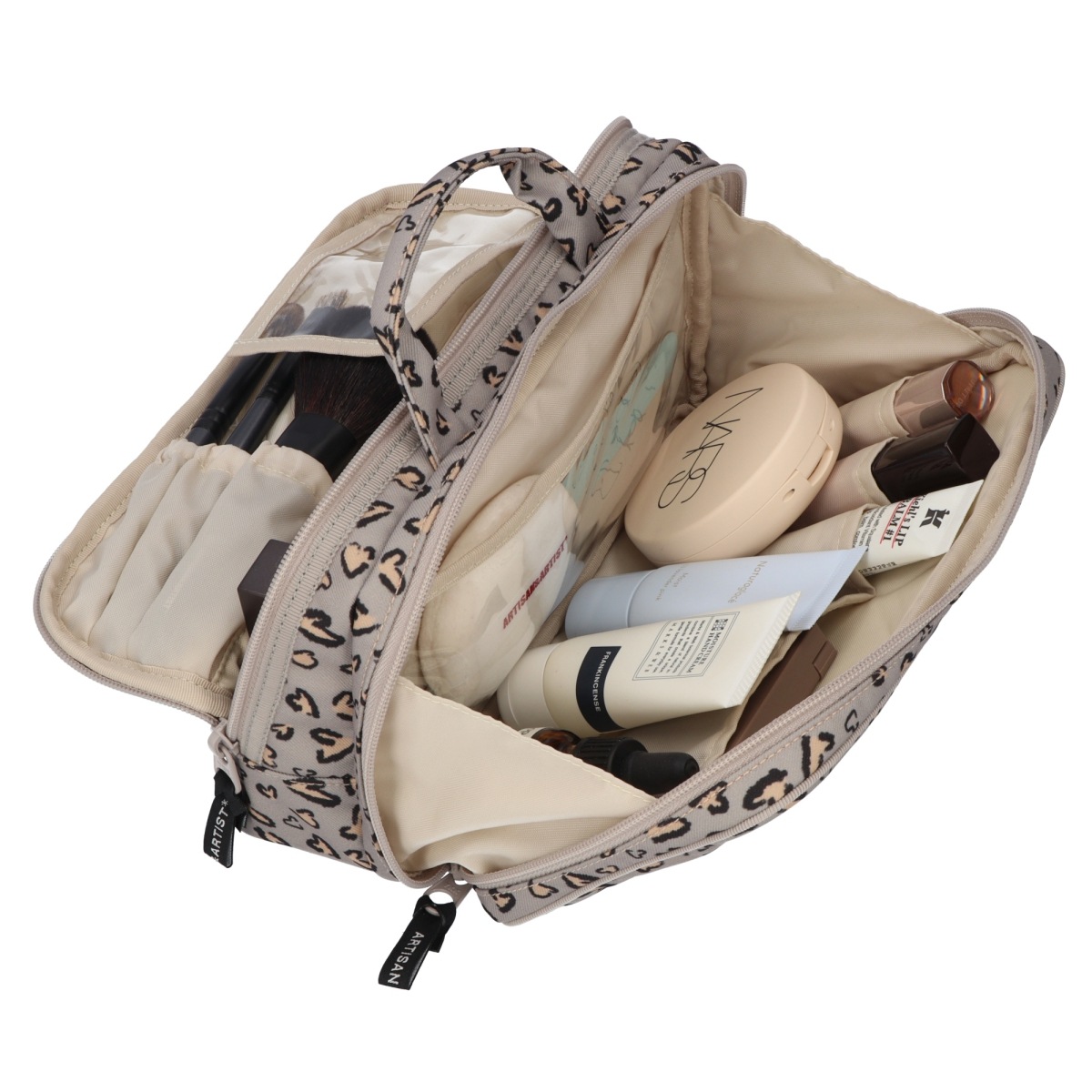 大きめサイズのスロープシェイプ・ポーチ ミス・パンテール 5WP-MN120