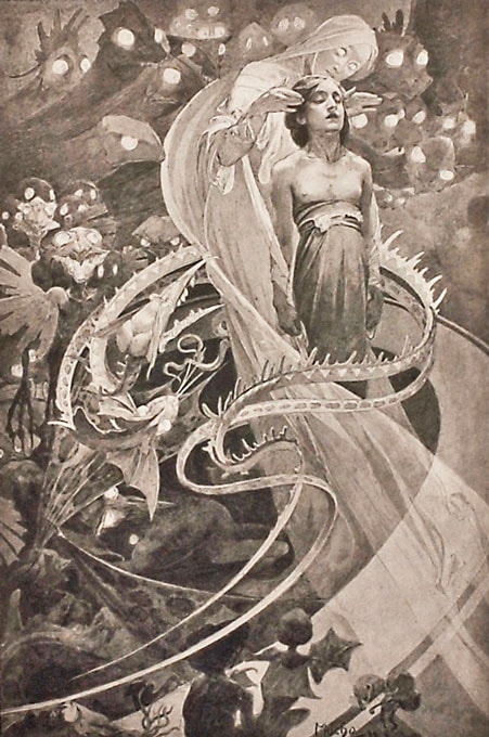 アルフォンス・ミュシャ 「主の祈り・デッサン・VII」 | | アトリエ